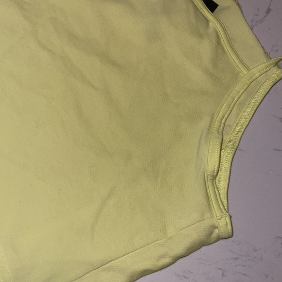 Adidas Lime Green Cropped Athletic Top - Picture 10 of 11